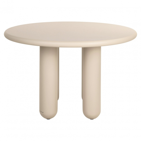 Masă de dining Calma 120Ø (bej), Dims: 75.0 x 120.0 x 120.0 cm [1]