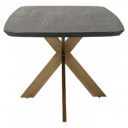 Masă de dining Cambon, 230 ovală (Cafea neagră), Dims: 76.0 x 230.0 x 100.0 cm [1]