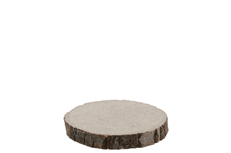 Accesorii - Disc Bark, Lemn, Maro, 16.5x16.5x2.5 cm