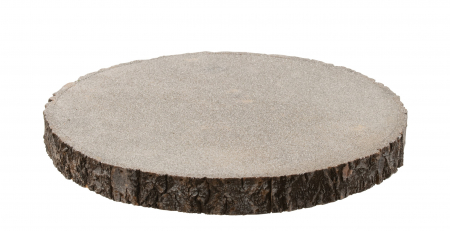 Accesorii - Disc Bark, Lemn, Maro, 25x25x2.5 cm