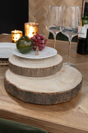 Disc Paulownia, Lemn, Natural, 35x35x4 cm [7]