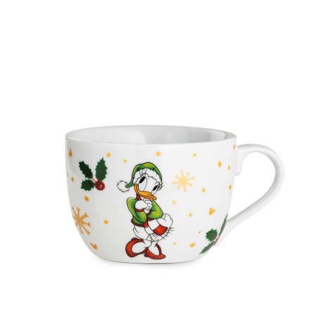 Disney, Ceasca de cappuccino, „Daisy Duck - Magia iernii”, Portelan, multicolor, PU 3, Latime 14,5 cm, inaltime 8 cm, Adancime 11,5 cm [2]