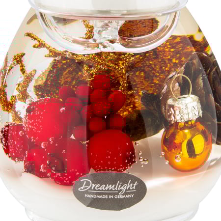 DECORATIUNI - Dreamlight, Suport lumanare tip tealight, Angel Petit Medium, „Binecuvantari de cupru”, Sticla, culoarea cuprului, PU 4, H 12 cm, A. 8 cm
