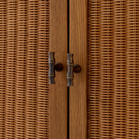 Dulap bar, Borchard furnir stejar caramel, Dimensiuni: W. 81 | D. 55 | H. 167.5   [6]
