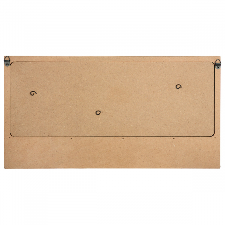 Dulap, dreptunghiular, motiv păsări, MDF, culori naturale, PU 2, L. 9 cm, l. 40 cm, H 22 cm [1]