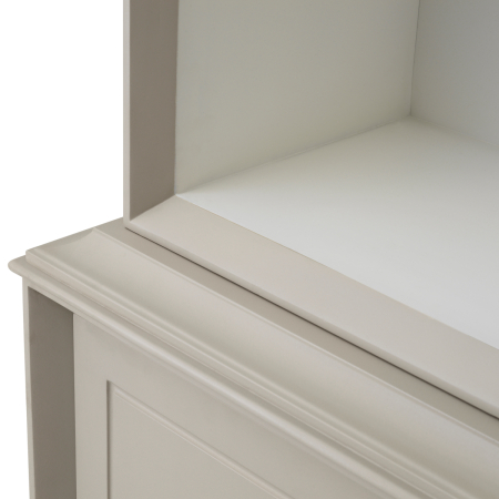 Dulap Evanthe cu finisaj nisipos |W. 110 | D. 41 | H. 226 cm [4]