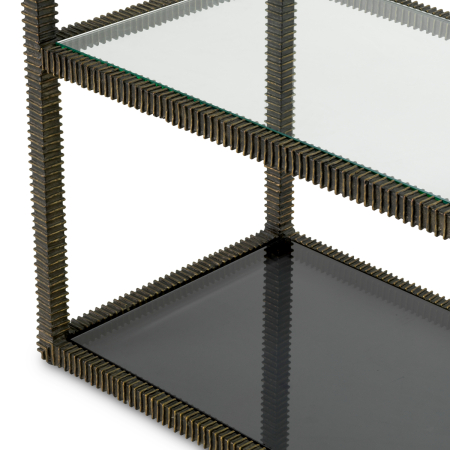 Dulap Finisaj decorativ Bethesda cu accente de bronz |W. 150 | D. 50 | H. 230.5 cm [3]