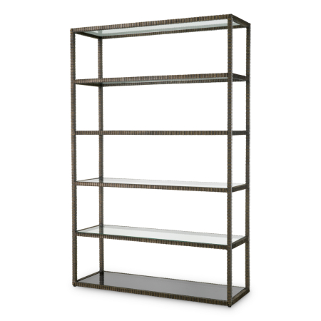 Dulap Finisaj decorativ Bethesda cu accente de bronz |W. 150 | D. 50 | H. 230.5 cm [1]