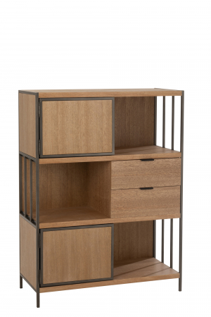 Bufete si dulapuri - Dulap, Lemn, Natural, 90x40x120.5 cm