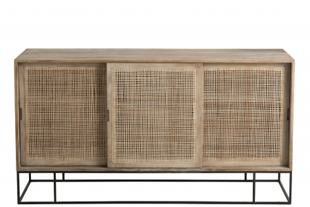 Dulap, Lemn, Negru, 160.5x45x85.5 cm [1]