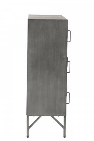 Dulap, Metal/Fier, Argintiu/Gri, 86x41x113.5 cm [2]