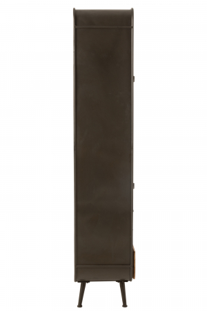 Dulap, Metal, Natural, 80x35x180 cm [2]