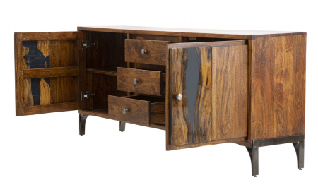 Dulap, MUSTANG cm 175x40x75 (lemn de salcâm) [2]