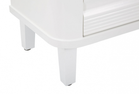 Dulap Shine, Lemn/MDF/Metal, Alb, 84x81x40 cm [7]