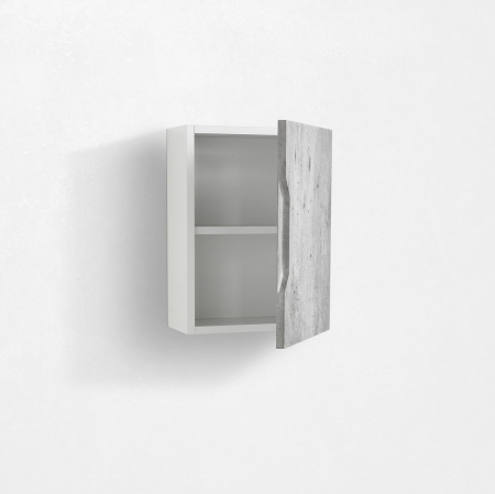 Dulap suspendat BELSK, MDF/Melamina, Gri, 35x18x47.5 cm [1]