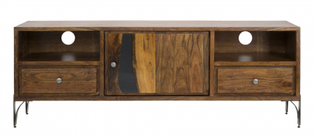 Dulap TV MUSTANG cm 175x40x60 (lemn de salcâm a) [1]