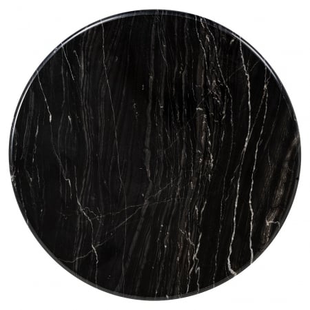 Masuta de colt Bancroft Marmura 50Ø (Negru) [2]