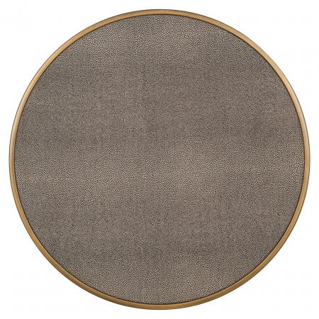 Masuta de colt, Bloomville, set de 2, sticla (auriu), Dims: 55.0 x 50.0 x 50.0 cm [2]