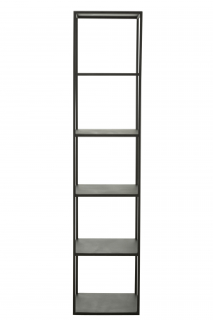 Etajera Levels, Metal, Negru, 40x40x180.5 cm [1]