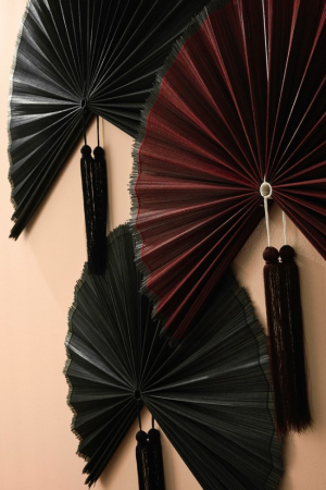 Evantai Decorativ Negru Nanka 39X81 [2]