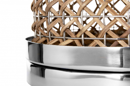 EZ-ADRIA, Bază pentru suport lumânare 146251, trestie, h.16,5, d.23 cm [2]