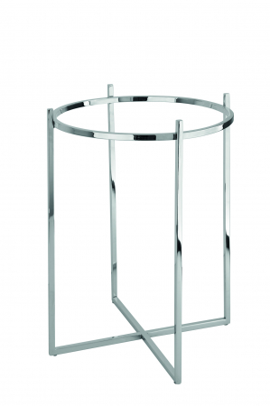 SALE % - EZ-BRIXTON, Bază metalică pentru 168134, oțel inoxidabil, h.41, d.35 cm