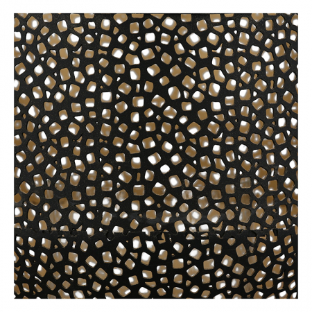 Felinar Buco, fier, negru/ auriu, 37x28 cm [4]
