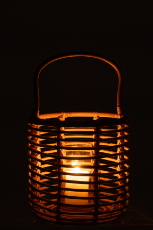 Felinar Ellen, Rattan/Bambus, Natural, 30x30x51 cm [2]