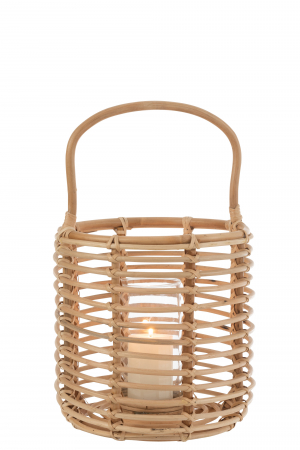 Felinar Ellen, Rattan/Bambus, Natural, 30x30x51 cm [1]