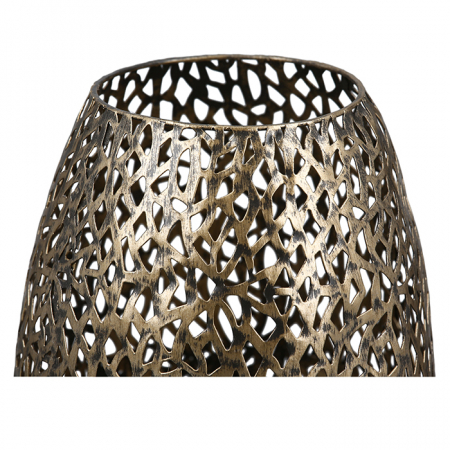 Felinar Purley, metal, auriu, 20x20 cm [2]