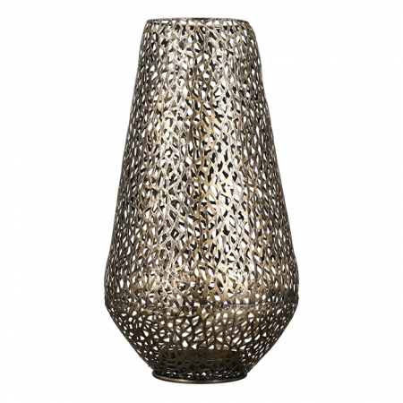IN STOC - Felinar Purley, metal, auriu, 46x25 cm