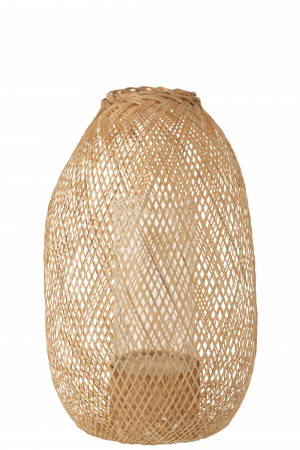 SALE % - Felinar, Rachita/Bambus, Natural, 33x33x49 cm