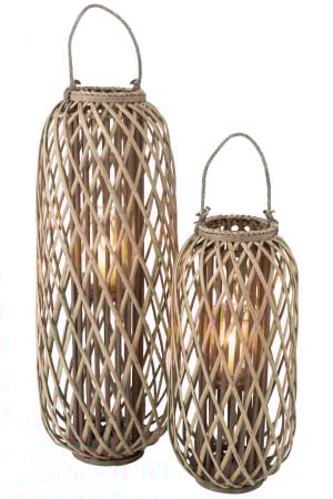 Felinar Willow, Lemn, Gri, 35x35x95 cm [4]
