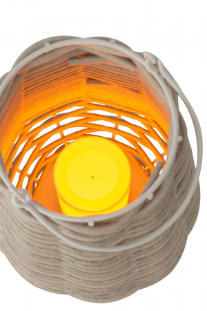 Felinar Woven, Plastic/Sintetic, Alb, 32x32x61.5 cm [4]