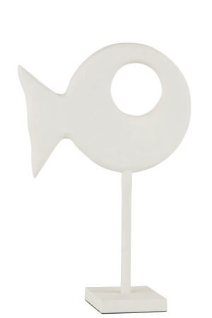 Figurina, Aluminiu, Alb , 23x10x30 [1]