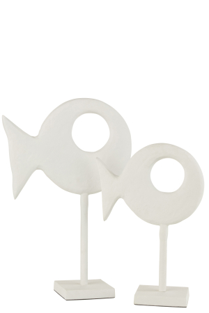 Figurina, Aluminiu, Alb , 23x10x30 [2]