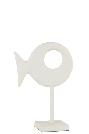 Figurina, Aluminiu, Alb , 28x10x38 [1]