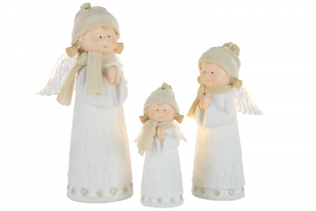Figurina Angel, Rasina, Multicolor, 16x16x28 cm [3]