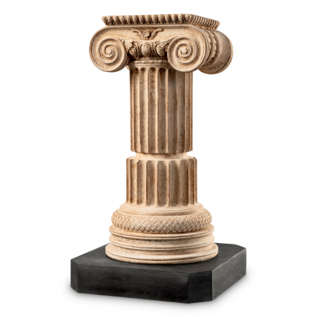 Figurină Artemis, Postament marmură , Dims: W. 24 | D. 22 | H. 45  (CM)
