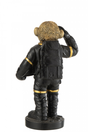 Figurina Astronaut, Rasina, Negru, 21x12x32 cm [1]