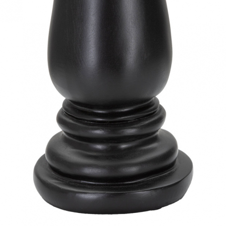 Figurina Bishop, Rasina, Negru/Auriu, 38.5x12.5x12.5 cm [4]