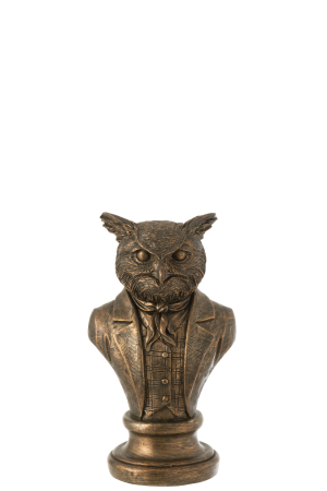 FIGURINE - Figurină Bufniță Bronze S