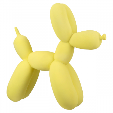 Figurină, Câine, Rășină sintetică, galben, PU 2, L. 7 cm, L. 25 cm, H 23 cm [3]