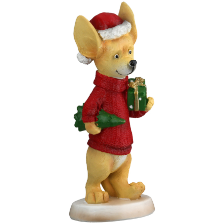 Figurina, Caine, "Snoppy", Rasina sintetica, rosu, PU 3, Asortat de 3 ori, L. 7 cm, L. 8 cm, H 21 cm [4]