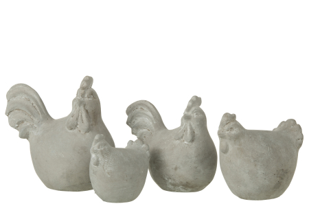 Figurina, Ceramica, Gri, 16x9.5x14 [1]