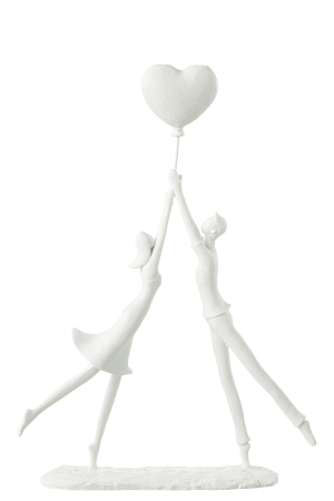 Dragobete - Figurina, Compozit, Alb , 26x6x36