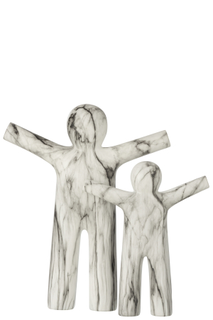 Figurina, Compozit, Alb, 32.5x7x41 [1]