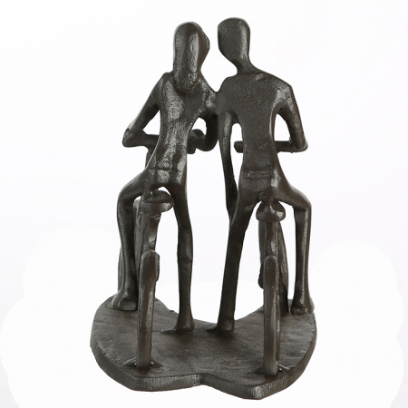 Figurina CYCLING, metal, 13x13X10 cm [4]