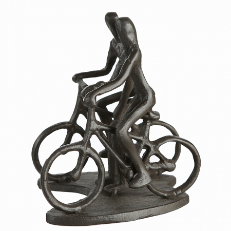 Figurina CYCLING, metal, 13x13X10 cm [1]