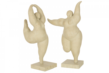 Figurina Delphine, Rasina, Bej, 30x18x52 cm [1]